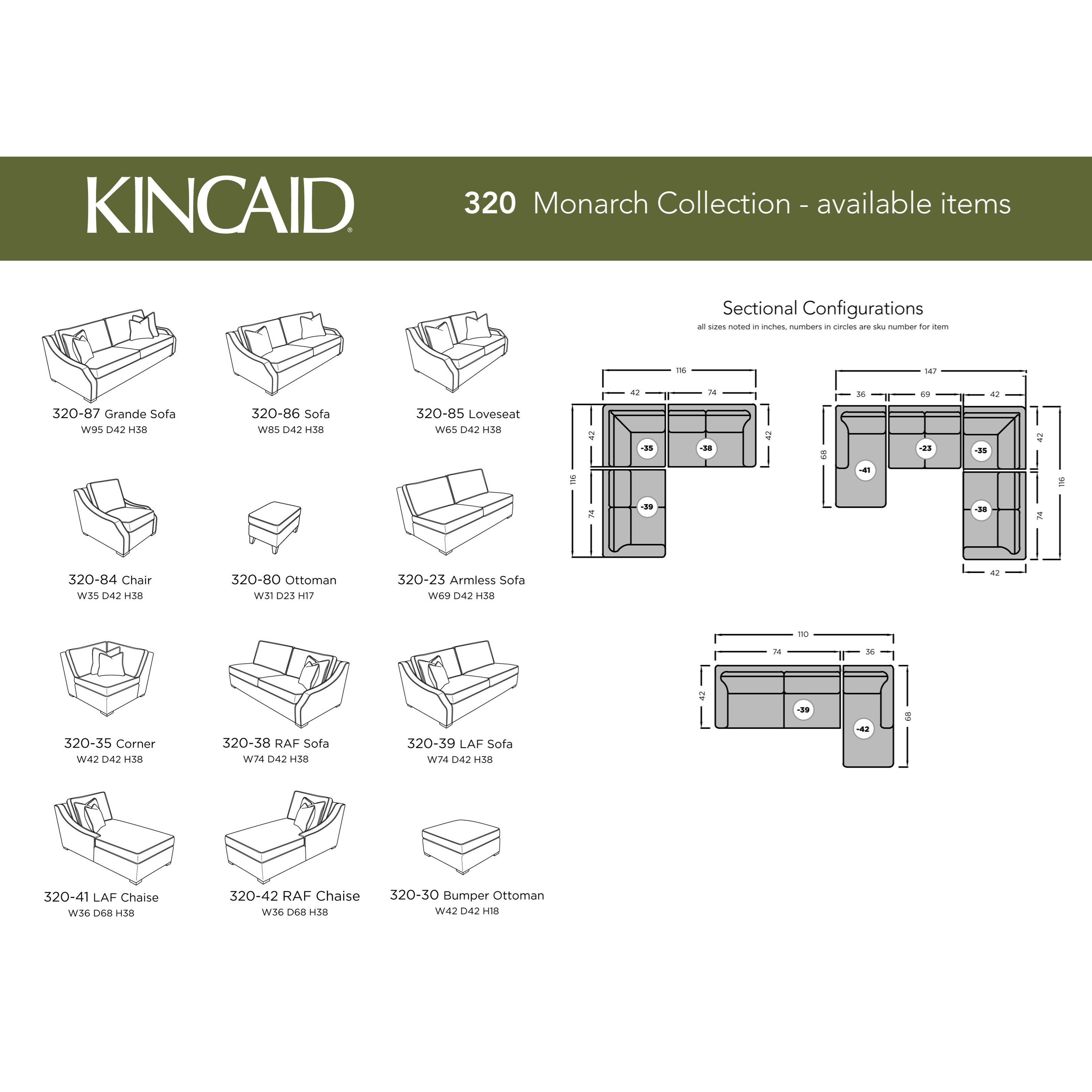 Kincaid Furniture Monarch Sectional
